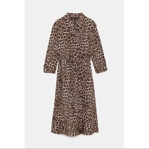 Zara Leopard dress
